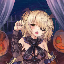 This is a pixiv picture whose title is 50日目、フィッシュル.