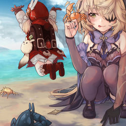 This is a pixiv picture whose title is 59日目、フィッシュル.