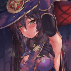 This is a pixiv picture whose title is 97日目、モナ.