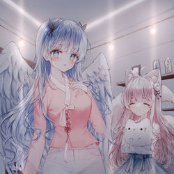 This is a pixiv picture whose title is 君の新しい服だよ.