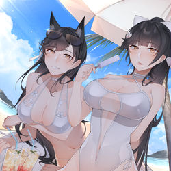This is a pixiv picture whose title is サマーバケーション.