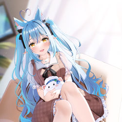 This is a pixiv picture whose title is ラミィ新衣装.