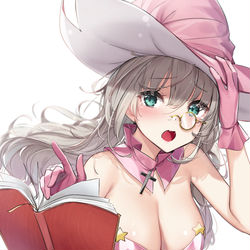 This is a pixiv picture whose title is 害羞的魔法師.