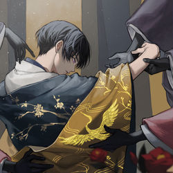 This is a pixiv picture whose title is 愛憎.