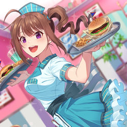 This is a pixiv picture whose title is ウエートレス奈緒.