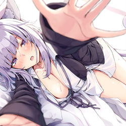 This is a pixiv picture whose title is Okayu → ♡ → You.