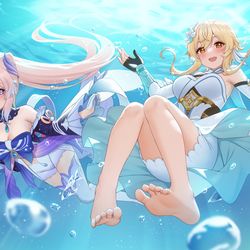 This is a pixiv picture whose title is 海.