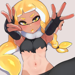 This is a pixiv picture whose title is イカちゃん.
