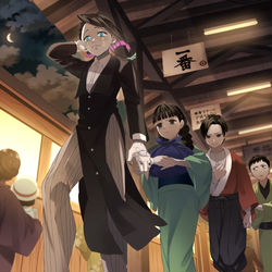 This is a pixiv picture whose title is そろそろ行こうか.
