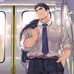 This is a pixiv picture whose title is 武田先輩.