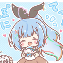 This is a pixiv picture whose title is ポニテラミィちゃん❄.