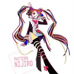 This is a pixiv picture whose title is Pattern Nijiro.