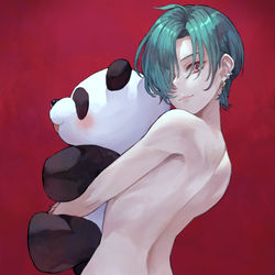 This is a pixiv picture whose title is 緑仙.