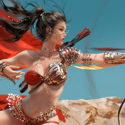 This is a pixiv picture whose title is Lylian3.