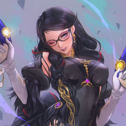 This is a pixiv picture whose title is ベヨネッタ3.