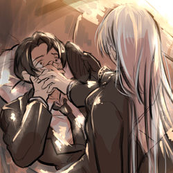 This is a pixiv picture whose title is 図書館まとめ10.