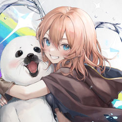 This is a pixiv picture whose title is ★.