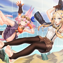 This is a pixiv picture whose title is 圣女 卡垫.