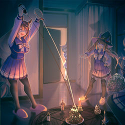 This is a pixiv picture whose title is タマモクロス召喚の儀式.