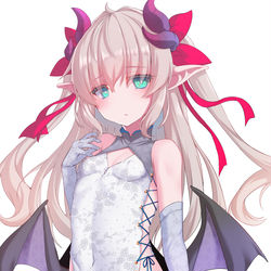 This is a pixiv picture whose title is ロリサキュバスチャイナ.
