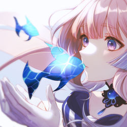 This is a pixiv picture whose title is 珊瑚宮心海.