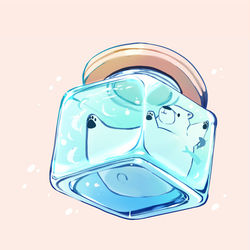 This is a pixiv picture whose title is びんづめ海.