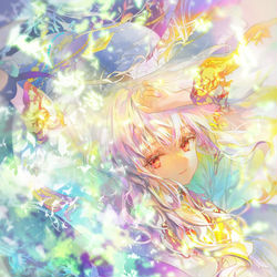 This is a pixiv picture whose title is 空へ.