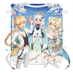 This is a pixiv picture whose title is 1周年.