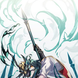 This is a pixiv picture whose title is 魈.