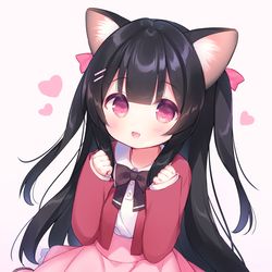 This is a pixiv picture whose title is 💕.
