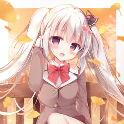 This is a pixiv picture whose title is autumn.