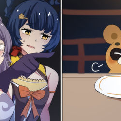 This is a pixiv picture whose title is Guoba.