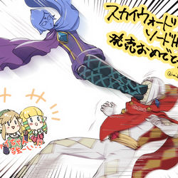 This is a pixiv picture whose title is スカウォのらくがき.