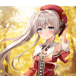 This is a pixiv picture whose title is 🍁.