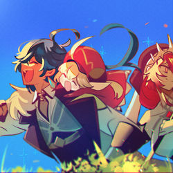 This is a pixiv picture whose title is ✨🎉🍰🎉✨.