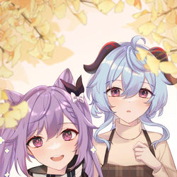 This is a pixiv picture whose title is 秋.