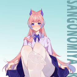 This is a pixiv picture whose title is 心海.