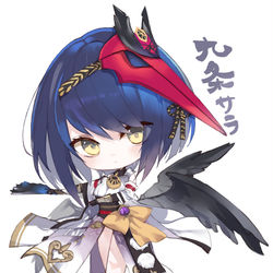 This is a pixiv picture whose title is 九条サラ.