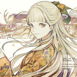 This is a pixiv picture whose title is 秋分.