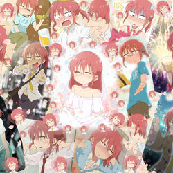 This is a pixiv picture whose title is らぶちゅ～♪べろちゅ～♪.