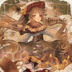This is a pixiv picture whose title is 赤ずきんワンピース.