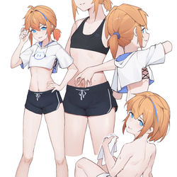 This is a pixiv picture whose title is OC.