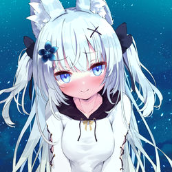 This is a pixiv picture whose title is つかまえた♥.