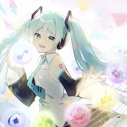 This is a pixiv picture whose title is 🌟1st anniversary🌟.