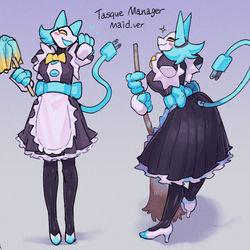 This is a pixiv picture whose title is Tasque Manager Maid.ver.