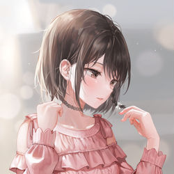 This is a pixiv picture whose title is 待ち合わせ.