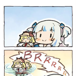This is a pixiv picture whose title is BRRRRRR.
