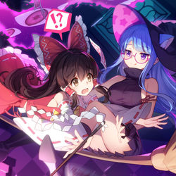 This is a pixiv picture whose title is MuseDash東方コラボ！.