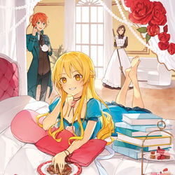 This is a pixiv picture whose title is 貴族令嬢に生まれたからには念願のだらだらニート生活したい。.