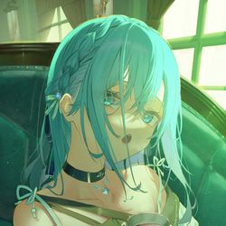 This is a pixiv picture whose title is 一休み.